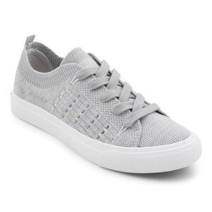 Blowfish Malibu Grey & White Material Sneakers